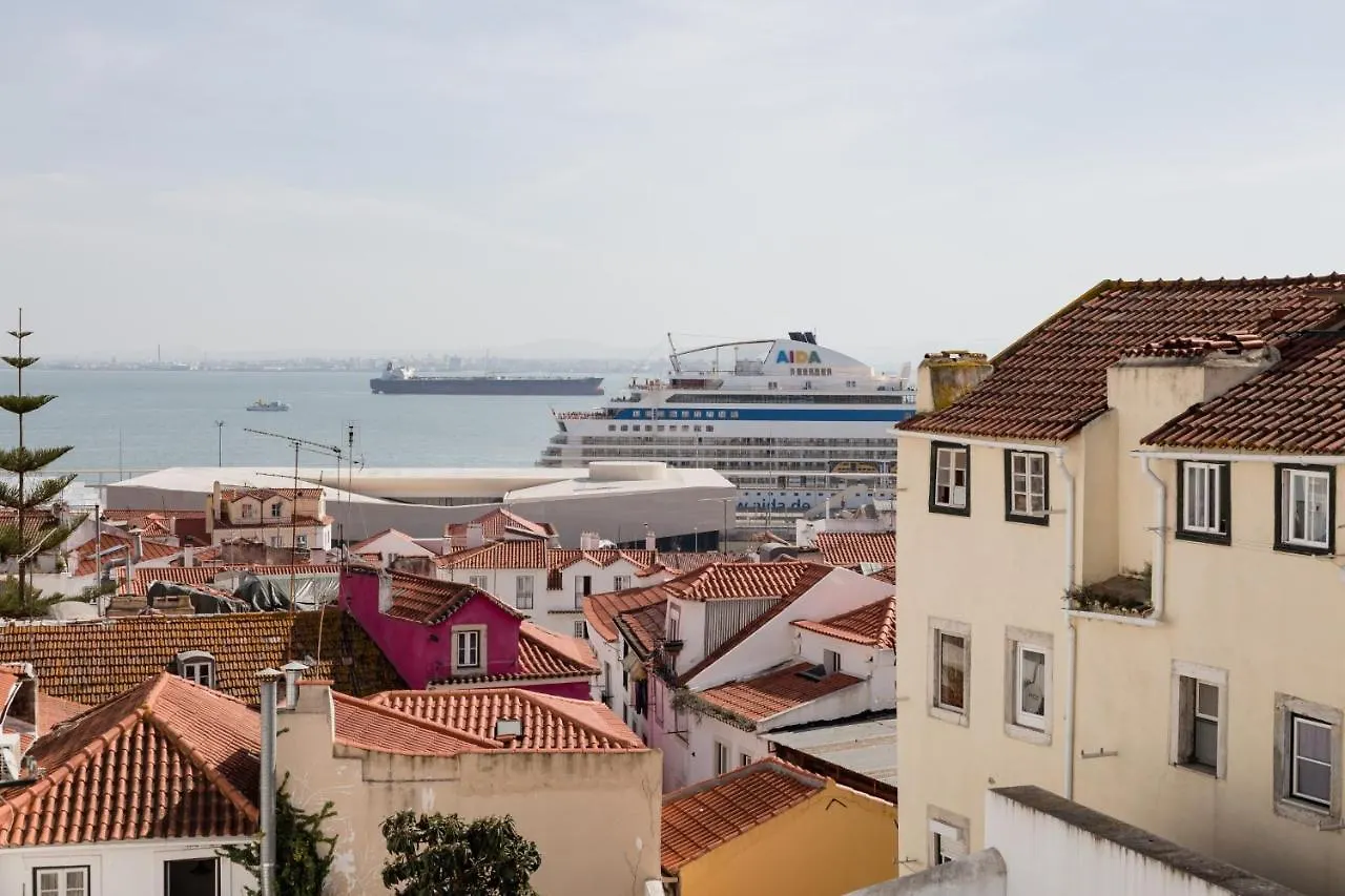 Alfama Terrace: Historic Charm with River Views Lisbon